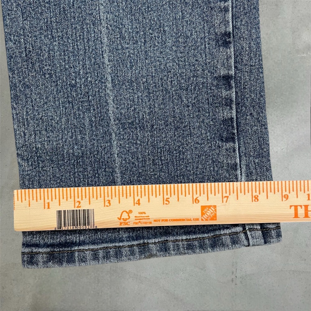Ariat Rebar M4 Relaxed Bootcut Jeans Mens 34x34 Blue Denim Workwear Utility - Picture 4 of 9